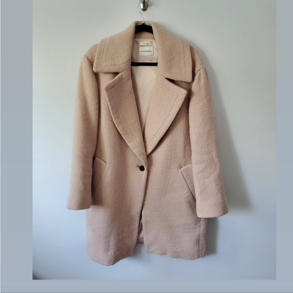 Club Monaco Matalin pink blush wool jacket - Picture 3 of 7